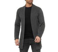 Redbridge Men Cardigan Jacket Sweatshirt Sweater Blazer Pullover Long Cut M3634