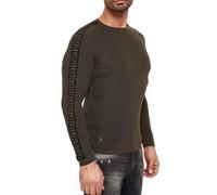 Redbridge Men Knit Sweater Pullover Sweatshirt Slim-Fit Ornaments