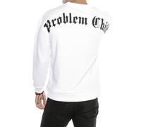 Redbridge Men Pullover Sweatshirt Round Neck Problem Child Sweater Crew-Neck