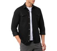 Redbridge Men Shirt Denim Casual Premium Chest Pocket
