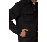 Redbridge Men Shirt Suede Look Casual Premium with Pockets