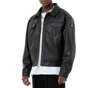 Redbridge Men's Faux Leather Bomber Jacket Transitional Jacket