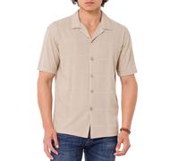 Redbridge Men's Short Sleeve Shirt Summer Casual Shirt Regular Fit Striped