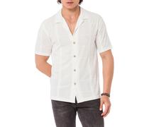Redbridge Men's Short Sleeve Shirt Summer Casual Shirt Regular Fit Striped