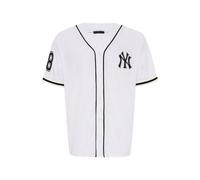 Redbridge Men's Striped Baseball Jersey T-Shirt With Buttons Casual Shirt