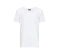 Redbridge Men's T-Shirt Basic Wide Round Neckline Logo Stitch Wide Neckline