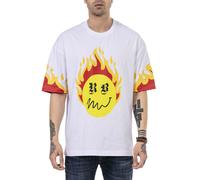 Redbridge Men's T-Shirt Oversized Wide Cut RB Smile Big Print