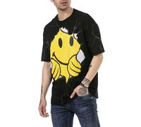 Redbridge Men's T-Shirt Oversized Wide Cut Smile Big Print