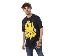 Redbridge Men's T-Shirt Oversized Wide Cut Smile Big Print