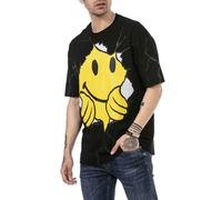 Redbridge Men's T-Shirt Oversized Wide Cut Smile Big Print