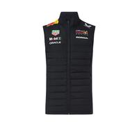 Red Bull Racing F1 Team Gilet Vest Jacket, Official 2025 Season, Night Sky Blue, Full Zip (UK, Alpha, M, Regular, Regular, Navy)