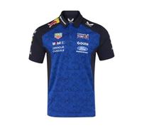 Redbull Racing, Mens, Official Polo Shirt, Night Sky/Surf The Web, S