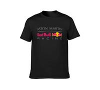Redbull Racing Mens Unisex T-Shirt Graphic Print Top Black Tee 3XL