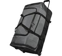 REDCAMP 30in Large Travel Bag with Wheels and Front Pocket, Foldable 2-Wheel Trolley Sports Bag Travel Bag with Wheels Soft Luggage, Suitable for Travel and Camping Luggage, Green