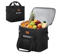REDCAMP 40L Cool Box, Large Capacity Insulated Picnic Storage Cooler Bag, Reusable Waterproof Leakproof Insulated Lunch Box for Adults Men Work Picnic Outdoor Day Trips Camping