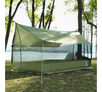 REDCAMP Bug Tents for Camping, Portable Screen House for Hammock with Mosquito Netting, 6 Windropes & 12 Stakes, Screen Tents for Picnics Party Backyards Backpacking Beach in Summer