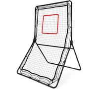 REDCAMP Lacrosse Rebounder Net, 6 x 4 ft Adjustable Multi-Sport Trainer | Volleyball Bounce Back Net with Finger-Safe Angle Lock Pitch Back Trainer for Football, Baseball,Softball Tennis