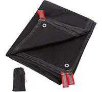 REDCAMP Ultralight 140x220cm Large Waterproof Ground Sheet, Universal Heavy Duty Underlay Under Tent Tarp, Breathable Lightweight Compact Tent Footprint for Camping Hiking Outdoor