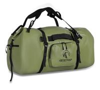 REDCAMP Waterproof Duffel Bag, Dry Bag with Large Storage Space, Waterproof Duffle Bag for Outdoor Motorcycle Boating Rafting Kayaking Paddleboarding, 60-90L Capacity Army Green