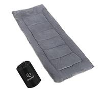 REDCAMP XL Mattress for Camp Bed, Soft Comfortable Cotton Thick Camping Mattress Single Sleeping Mattress Pad (Dark Grey)