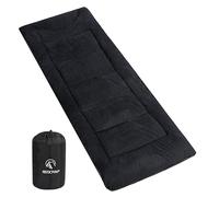 REDCAMP XL Mattress for Camp Bed, Soft Comfortable Cotton Thick Camping Mattress Single Sleeping Mattress Pad (Light black)