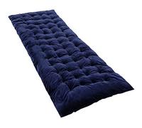 REDCAMP XL Mattress for Camping Bed, 190x75cm Soft Comfortable Cotton Thick Sleeping Mattress Pad, Thicker navy blue