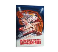 REDCHAMBER 1986 Martial Arts Films No Retreat, No Surrender Poster Posters Art Print Wall Photo Paint Poster Hanging Picture Family Decor 08x12inch(20x30cm)