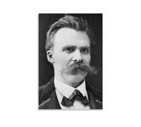 REDCHAMBER 19th-century Non-fiction Writers Friedrich Nietzsche Celebs Poster Artworks Picture Print Poster Wall Art Painting Canvas Decor Home Posters 12x18inch(30x45cm)