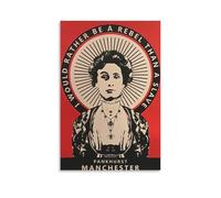 REDCHAMBER 20th-century British Women Politicians Emmeline Pankhurst Poster Posters Wall Art Painting Canvas Prints Decor Poster Artworks 12x18inch(30x45cm)