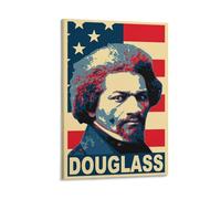REDCHAMBER Activists for African-American Civil Rights Frederick Douglass Poster Artworks Canvas Poster Wall Art Prints Home Modern Decor 08x12inch(20x30cm)