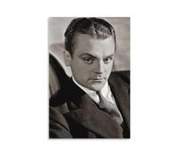 REDCHAMBER American Actor And Dancer James Cagney Black And White Poster Canvas Painting Poster Wall Art Decorative Picture Prints Modern Decor 16x24inch(40x60cm)
