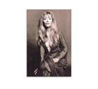 REDCHAMBER British Film Actresses Ingrid Pitt Retro Sexy Poster Painting On Canvas Wall Art Poster Scroll Picture Print Walls Decor Home Posters 12x18inch(30x45cm)