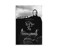 REDCHAMBER Directed by Ingmar Bergman Historical Fantasy Movie The Seventh Seal Poster Canvas Poster Wall Art Picture Prints Hanging Photo Decor Home Posters Artworks 12x18inch(30x45cm)
