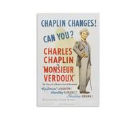 REDCHAMBER Films Directed by Charlie Chaplin Monsieur Verdoux Poster Canvas Painting Poster Wall Art Decorative Picture Prints Modern Decor 16x24inch(40x60cm)