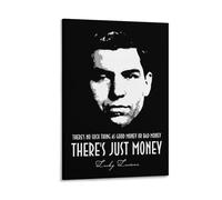 REDCHAMBER Italian-born Gangster Lucky Luciano Retro Poster Canvas Wall Art Prints Poster Photo Picture Painting Posters Room Decor 16x24inch(40x60cm)