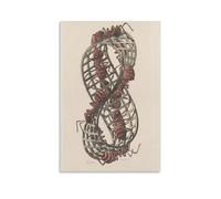 REDCHAMBER Mobius Strip Poster Poster M.C. Escher Posters Art Print Wall Photo Paint Poster Hanging Picture Family Decor 08x12inch(20x30cm)