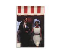 REDCHAMBER Scottish Painter Jack Vettriano Lunchtime Lovers Poster Artworks Canvas Poster Wall Art Prints Home Modern Decor 08x12inch(20x30cm)