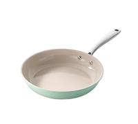 Redchef Ceramic Non Stick Frying Pan Skillet 28cm, Nonstick Saute Pan 11 Inch with Stay Cool Handle, All Hobs Compatible, Oven Safe, PFAS & PFOA Free (Mint Green)