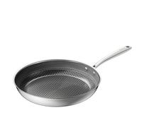 Redchef Hybrid Ceramic Frying Pans,28cm/11in Frying Pans Nonstick,Ceramic Skillet with Stay-Cool Handle,Non Toxic,PFAS PFOA/PTFE Free,Dishwasher/Oven Safe,Compatible with All Cooktops (Black)