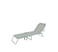 Redcliffs Camping Bed Aluminium With 2x1 Woven Polyester - Green One Size