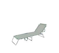 Redcliffs Camping Bed Aluminium With 2x1 Woven Polyester One Size Green