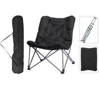 Redcliffs Padded Folding Moon Camping Chair + Carry Bag -