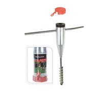 Redcliffs Umbrella Stand Metal Ground Sleeve Screw In Garden Umbrella