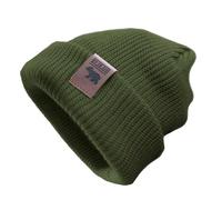 REDCUB Toddler and Baby Beanie | Girls Boys Acrylic Kids Baby Beanies | Knit Winter Hat | 12-36 Months (Forest Green)