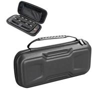 Reddening Carrying Case for Nintendo Switch 2, Hard Case with 9 Game Slots, Ultimate Protection for Console & Accessories, Travel-Friendly & Stylish, Elegant Black