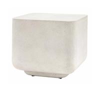 redding wooden side table in concrete effect