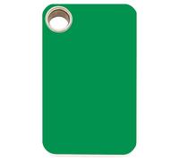RedDingo Cat Kunststoffmarke Engravable Green Rectangle S 13, 7x22, 2mm
