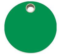 RedDingo Cat Tag Green Plastic 20mm Individually Engravable S