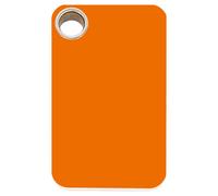 RedDingo Cat Tag Rectangle Orange Plastic Engravable 13,7 X 22,2 MM