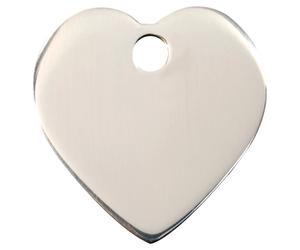 RedDingo Stainless Steel Cat Tag Heart Engravable S 20.1 Mm Cat ID Tags